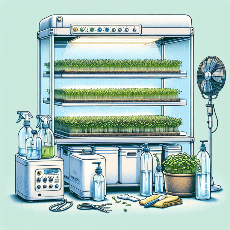 Effective Strategies for Preventing Formation of Mold on Microgreens