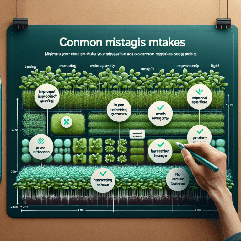 Avoid These Common Mistakes in Microgreen Farming for Better Yield