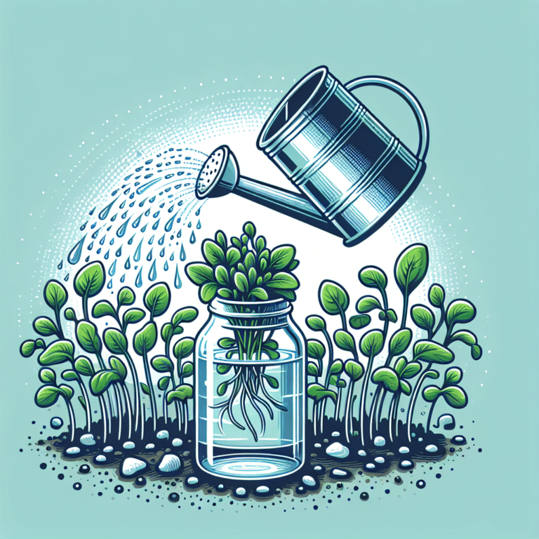 The Watering Regimen for Thriving Microgreens