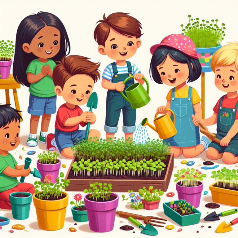 Microgreens for Kids Beginner Project