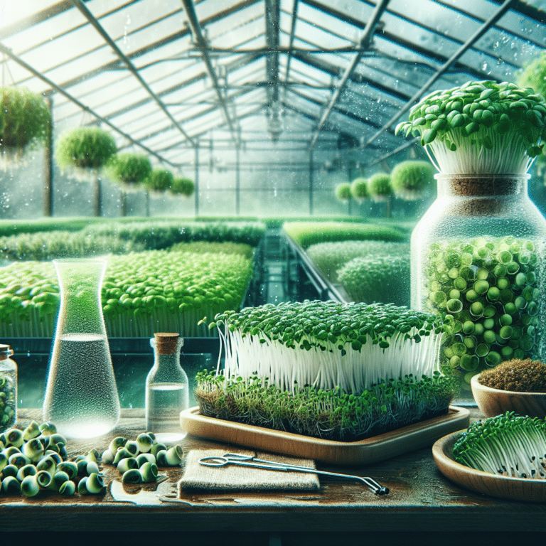 Growing Microgreens Without Soil