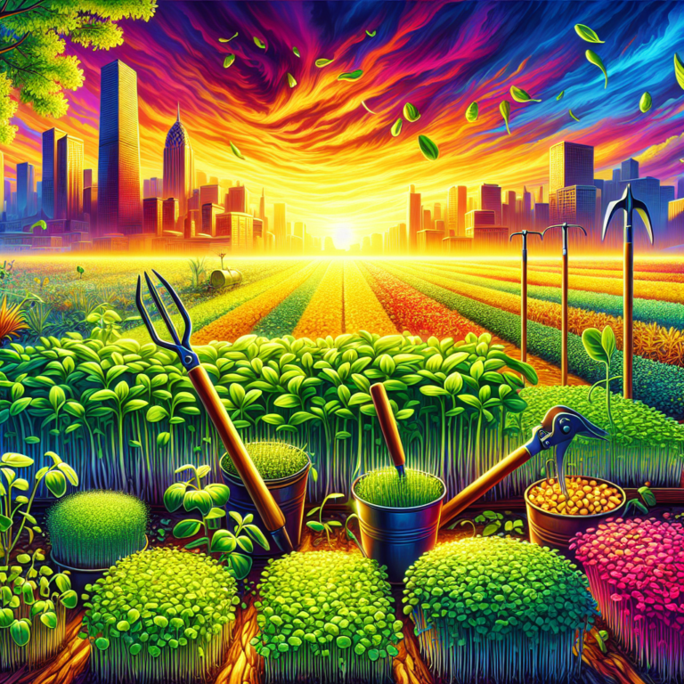 The Perfect Moment to Reap Microgreens