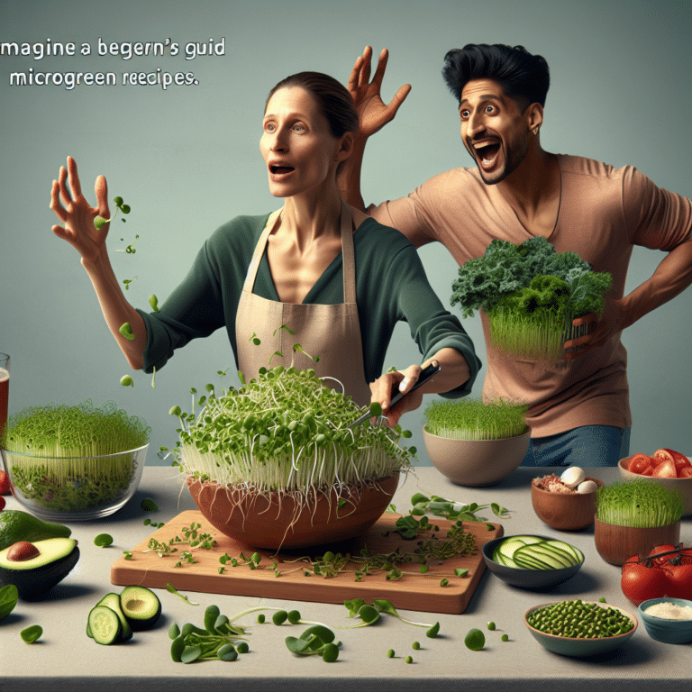 First Steps in Microgreen Recipes for Beginners