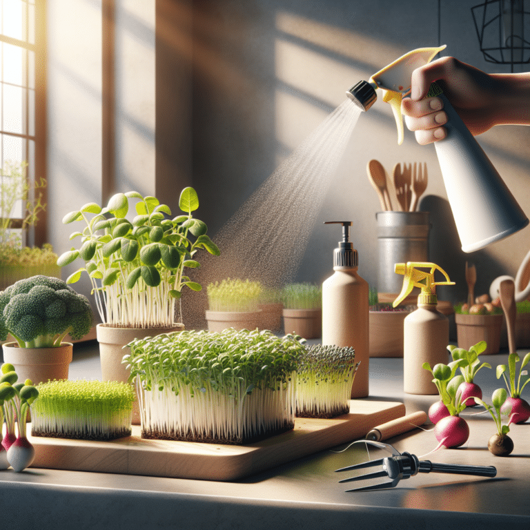 The Watering Regimen for Thriving Microgreens