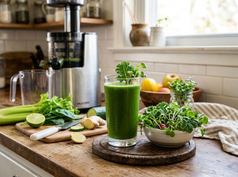 microgreen juice recipe