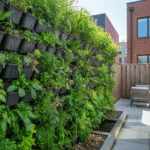 Vertical garden watering