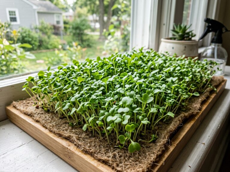 hemp mat microgreens fertilizer