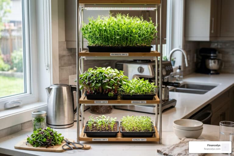 microgreens growing system