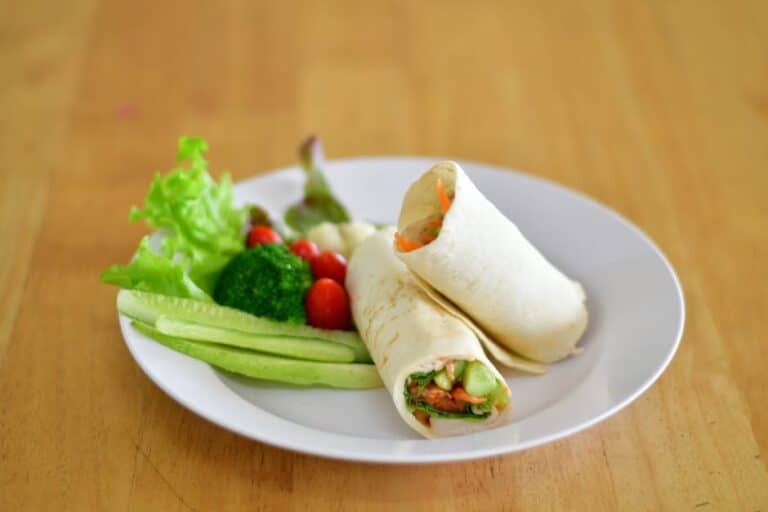 healthy microgreens wrap ideas