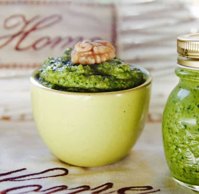 microgreen pesto recipe