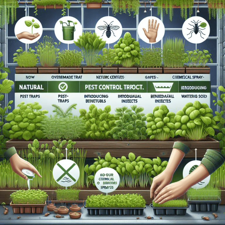 Natural Methods for Pest Control in Microgreens