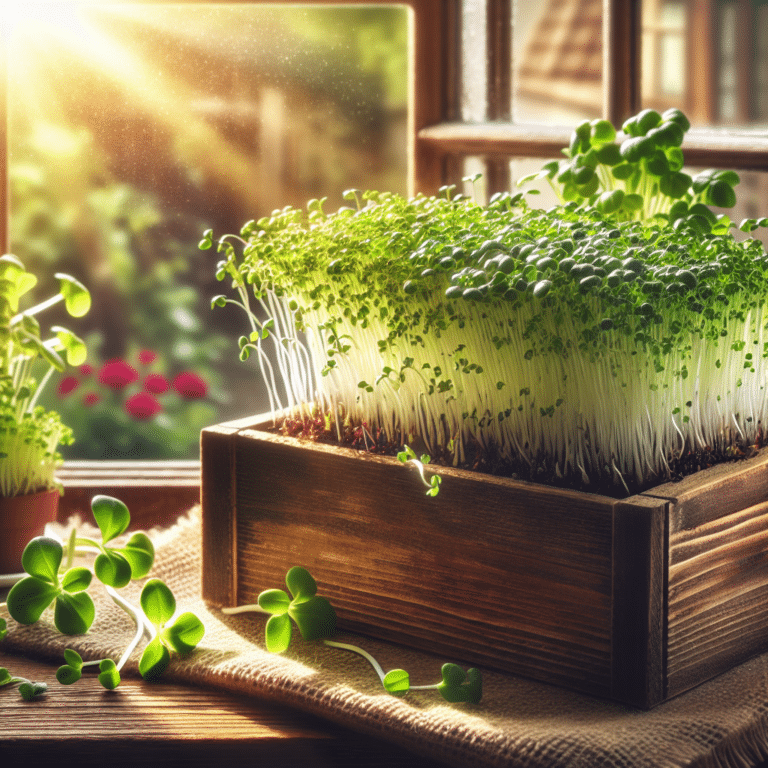 Fast Growing Microgreens at Home