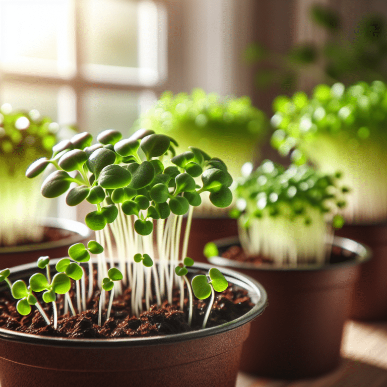 Fast Growing Microgreens at Home