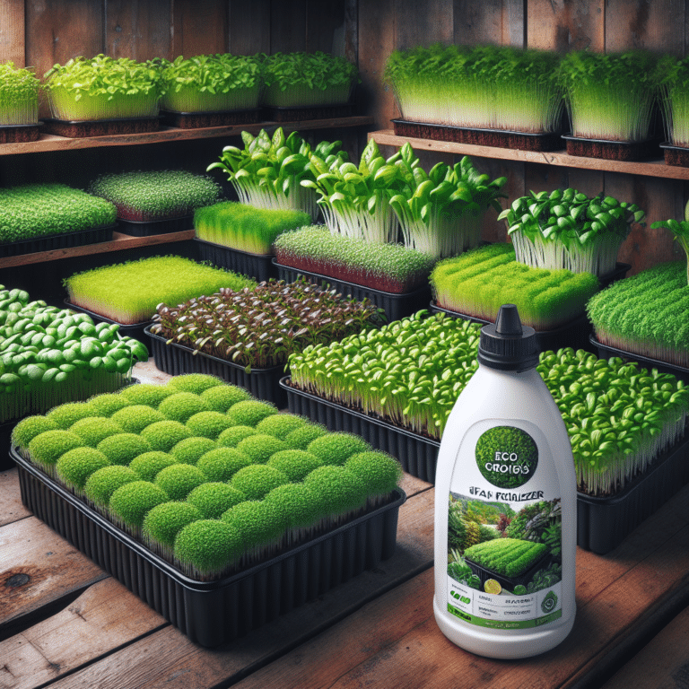 Good for your Greens: Fertilizers Safe for Microgreens