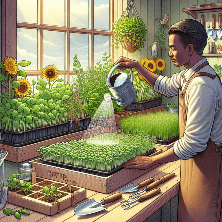 Microgreen Growing Tips for Beginners