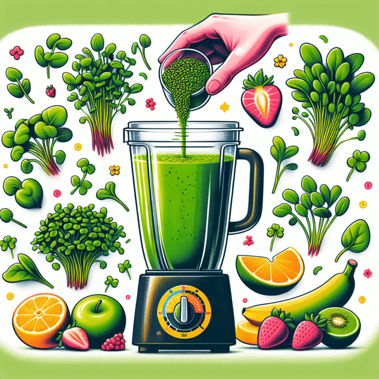 Supercharge Your Smoothie with Microgreens