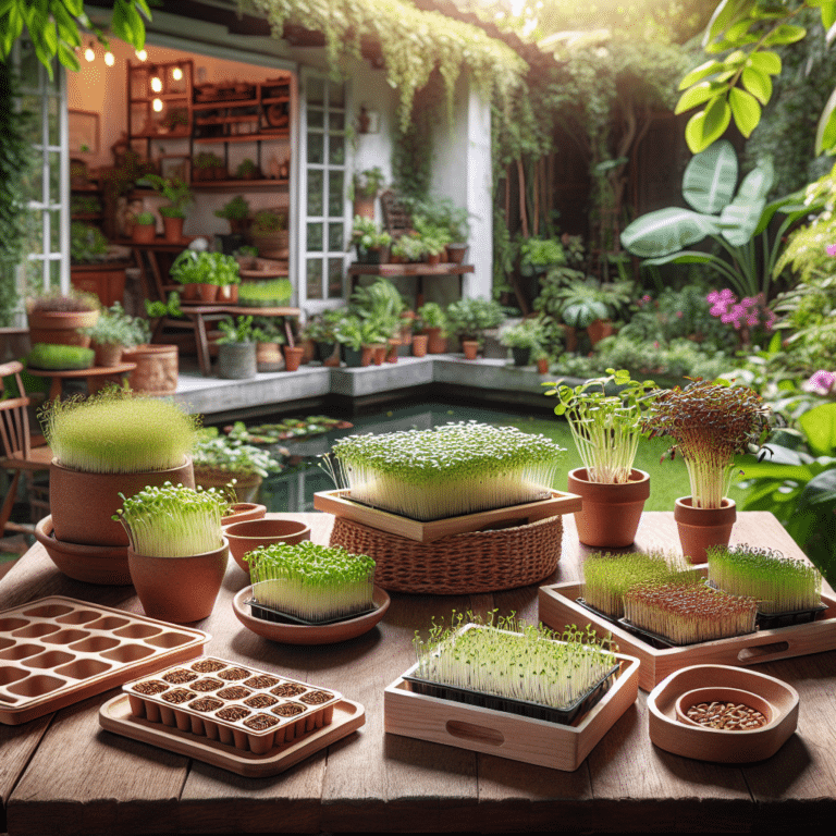 Choosing the Best Microgreen Trays for Home Gardening