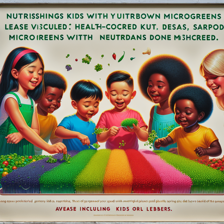 Nourishing Kids with Nutrient-Dense Microgreens