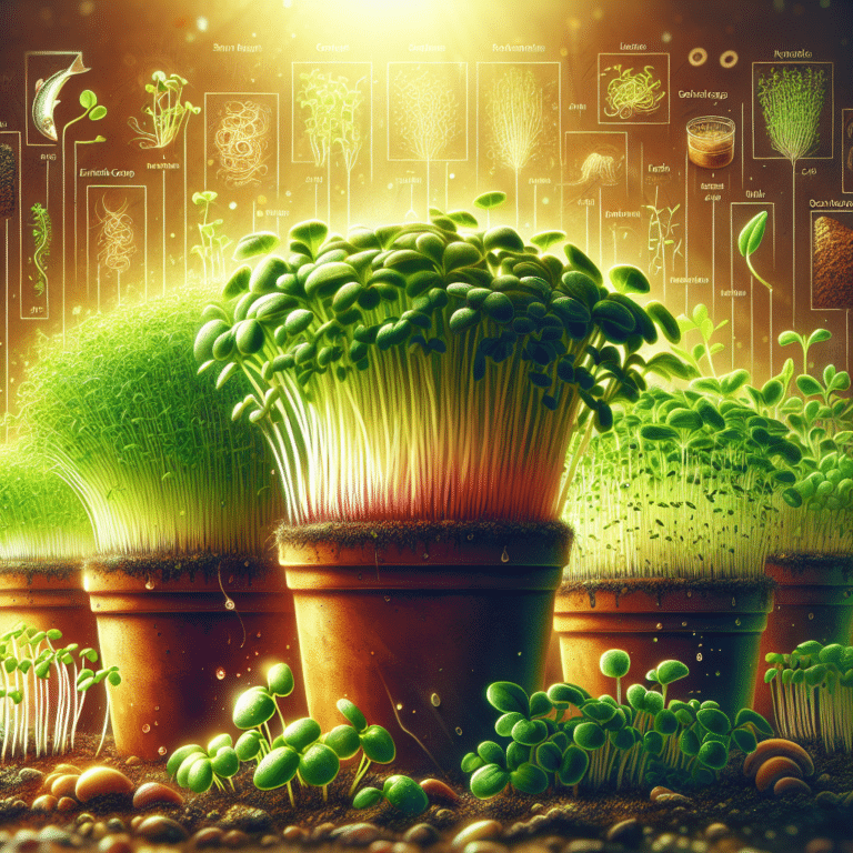 Nutrient Tips for Cultivating Healthy Microgreens