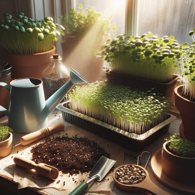 Beginner's Guide to Germinating Microgreens
