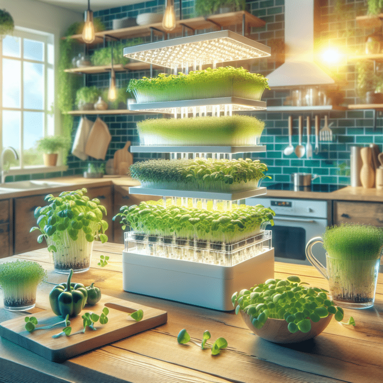 Water Works: Hydroponic Microgreen Kits for Home Use