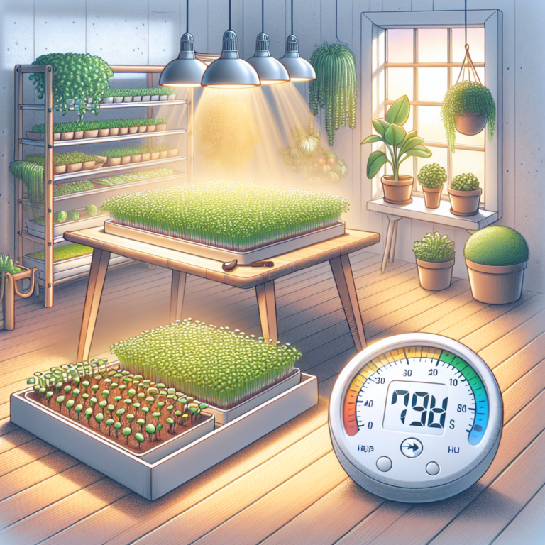 Importance of Proper Humidity for Indoor Microgreens