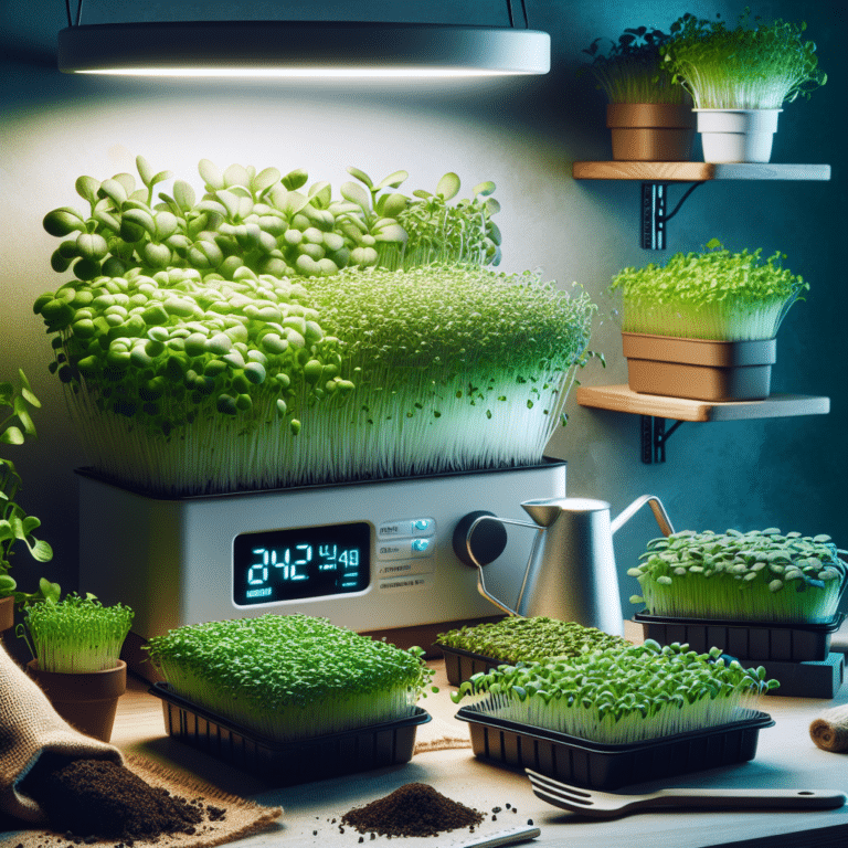 Perfect Lighting Conditions for Indoor Microgreens