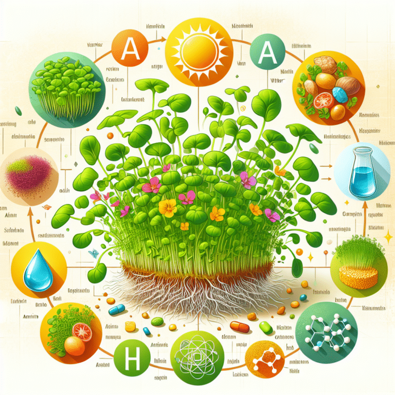 Beneficial Nutrients for Optimal Microgreen Health