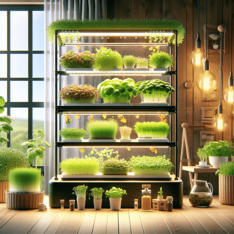 Hydroponic Microgreens for Home