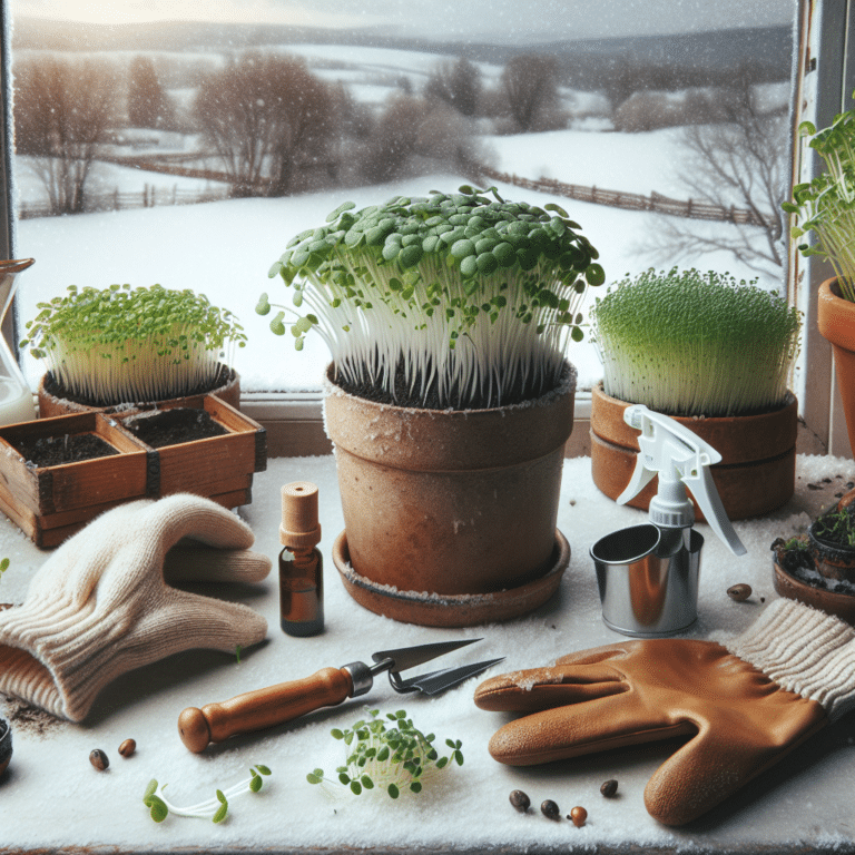 Winter Care Tips for Your Microgreens