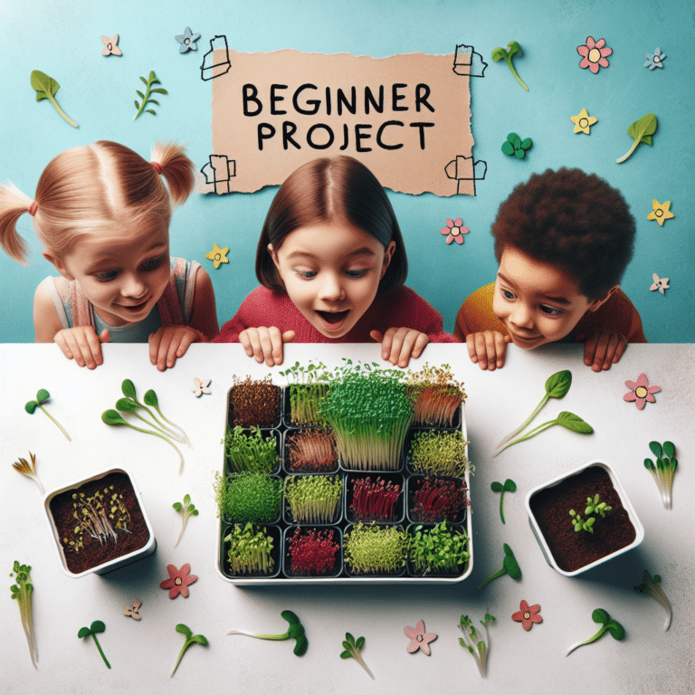 Microgreens for Kids: Beginner Project
