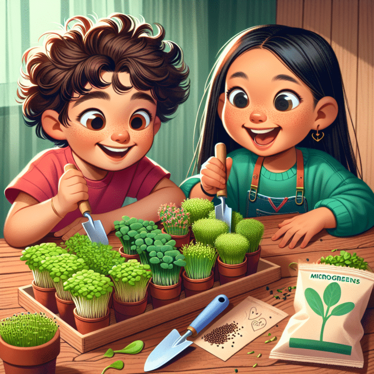 Microgreens for Kids: Beginner Project