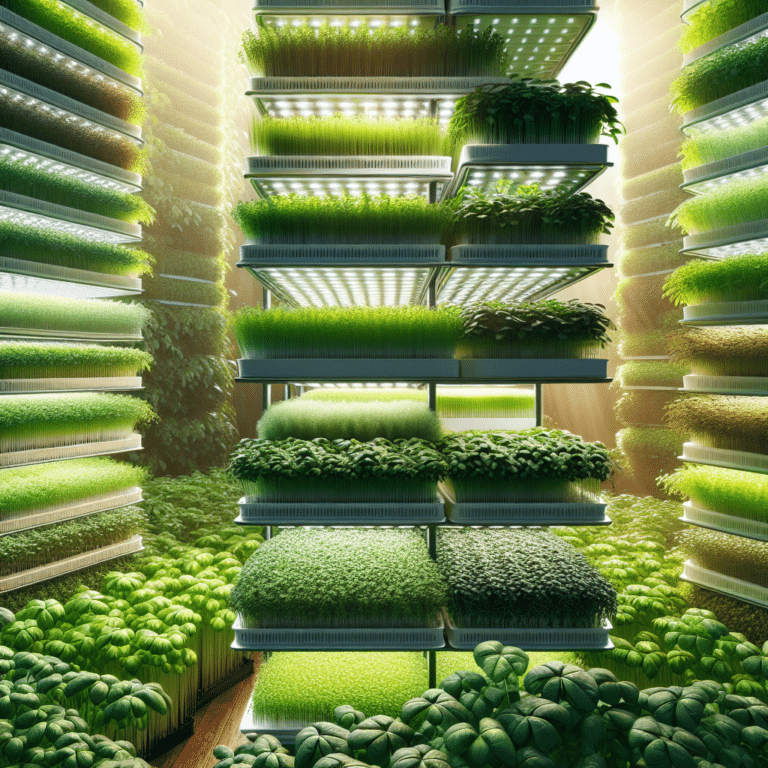Reaching New Heights: Best Trays for Vertical Microgreens