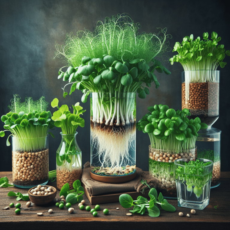 Growing Microgreens without Soil