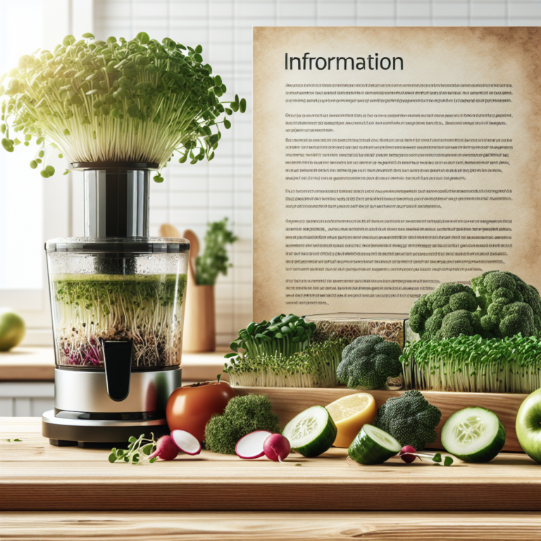 The Art of Juicing Microgreens at Home