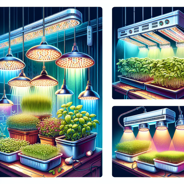 Shining a Light on the Top Microgreen Grow Lights for Indoor Use