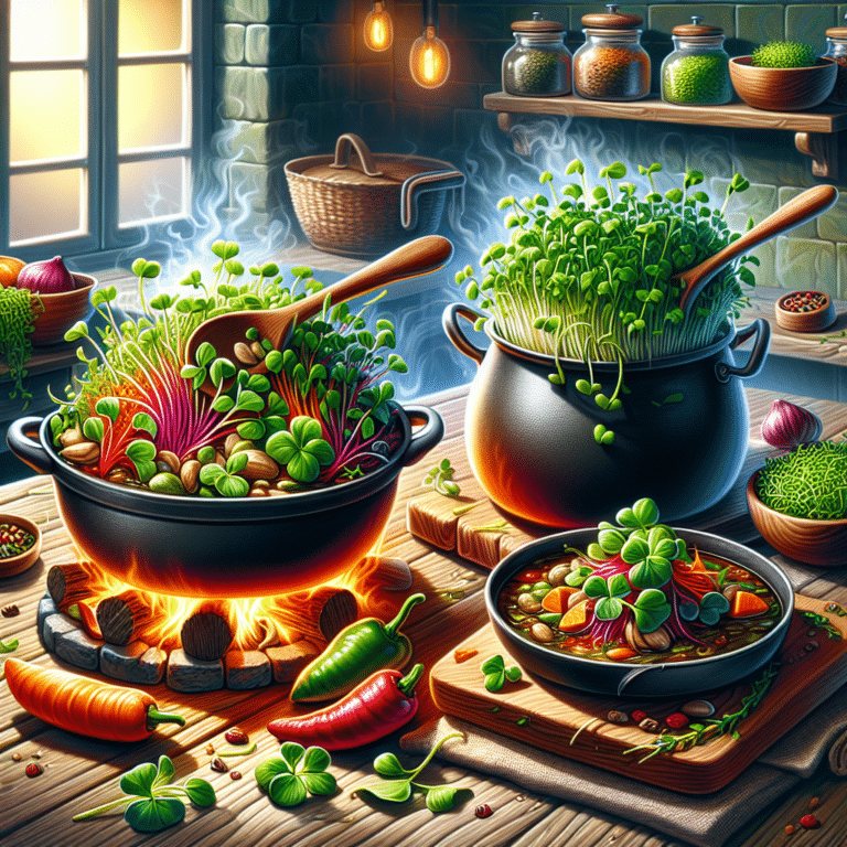 Microgreens in Soups and Stews