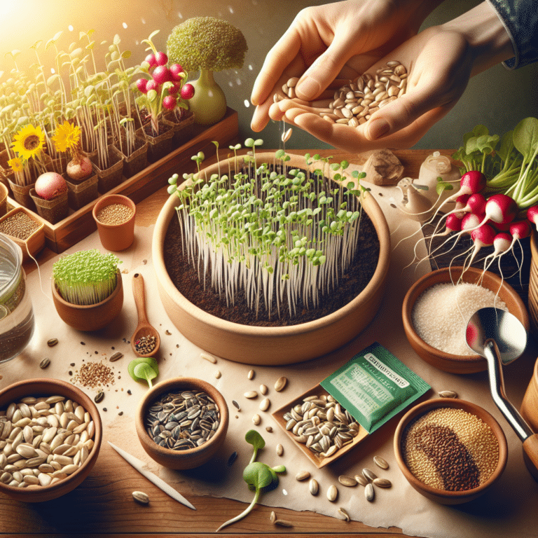 Beginner's Guide to Germinating Microgreens