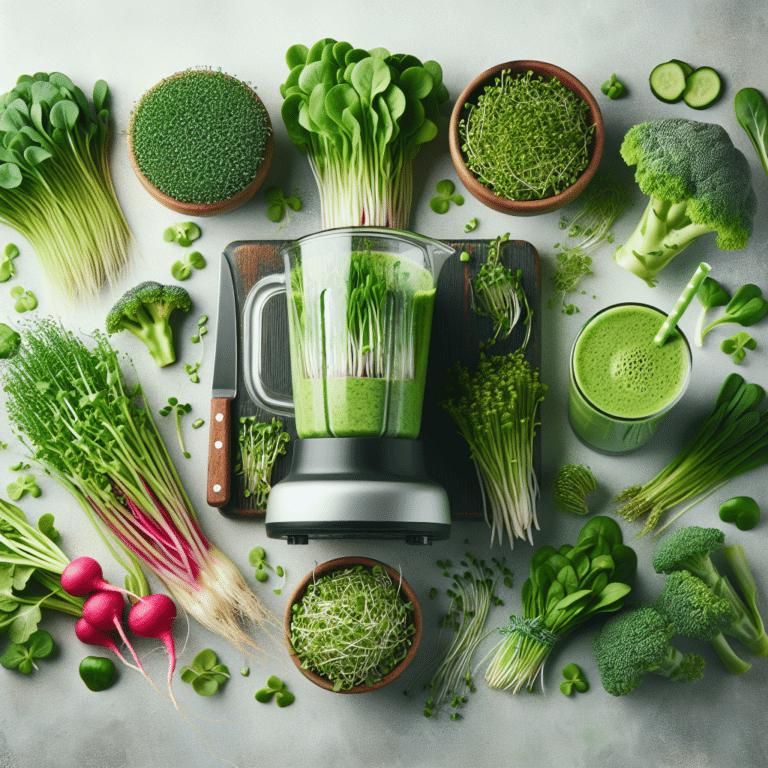 Green Power: Best Microgreens for Smoothies