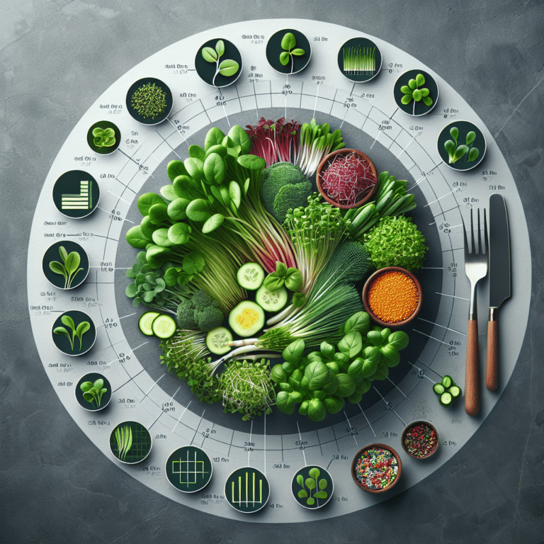 Microgreens Nutritional Value Chart