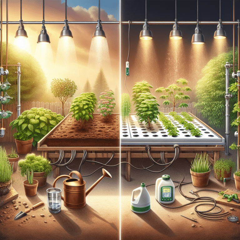 Soil vs Hydroponic Trays: A Comprehensive Review