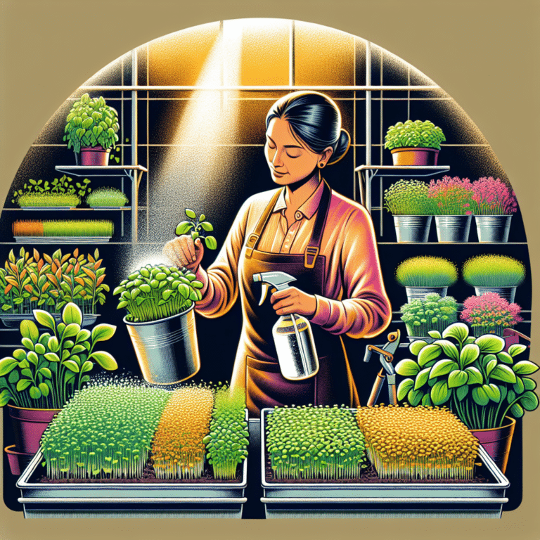 Nutrient Tips for Cultivating Healthy Microgreens