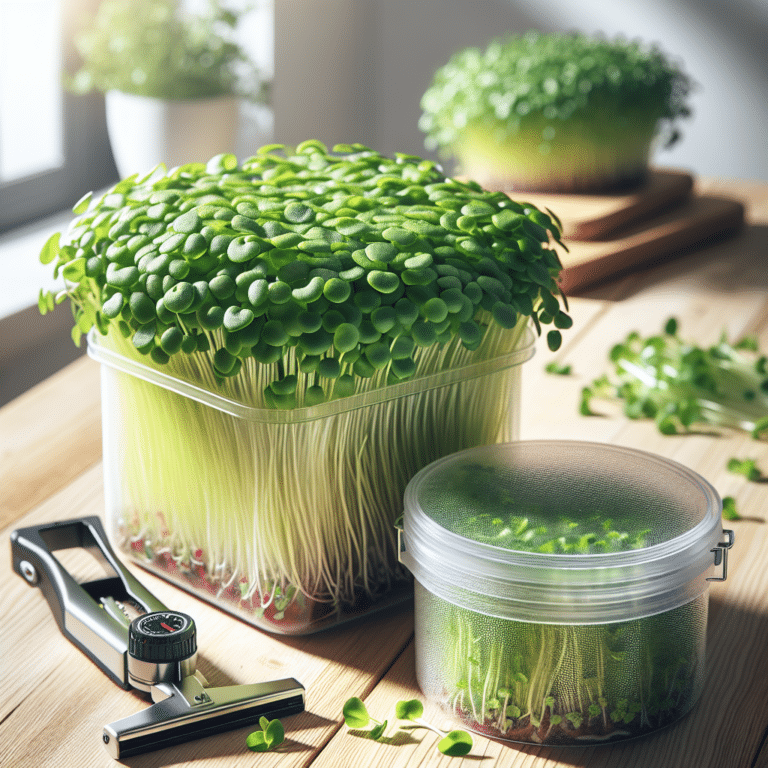 How to Extend the Shelf Life of Freshly Harvested Microgreens