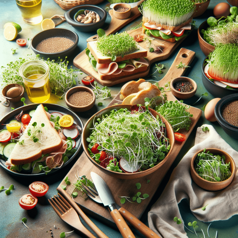Revamp Your Lunch with Easy Microgreen Recipes