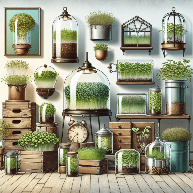 Contain Your Greens: Best Containers for Indoor Microgreens