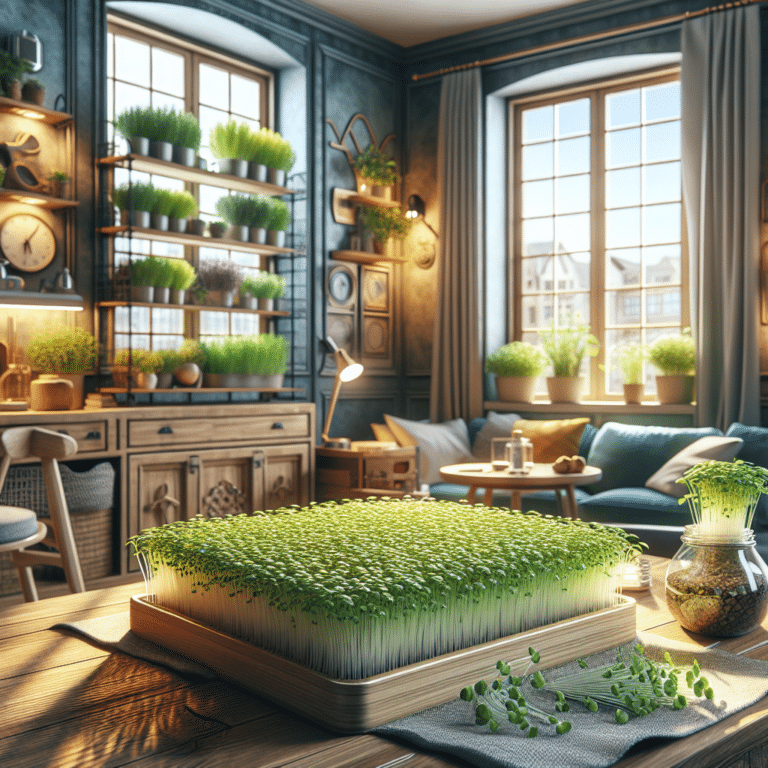 Fast Growing Microgreens at Home