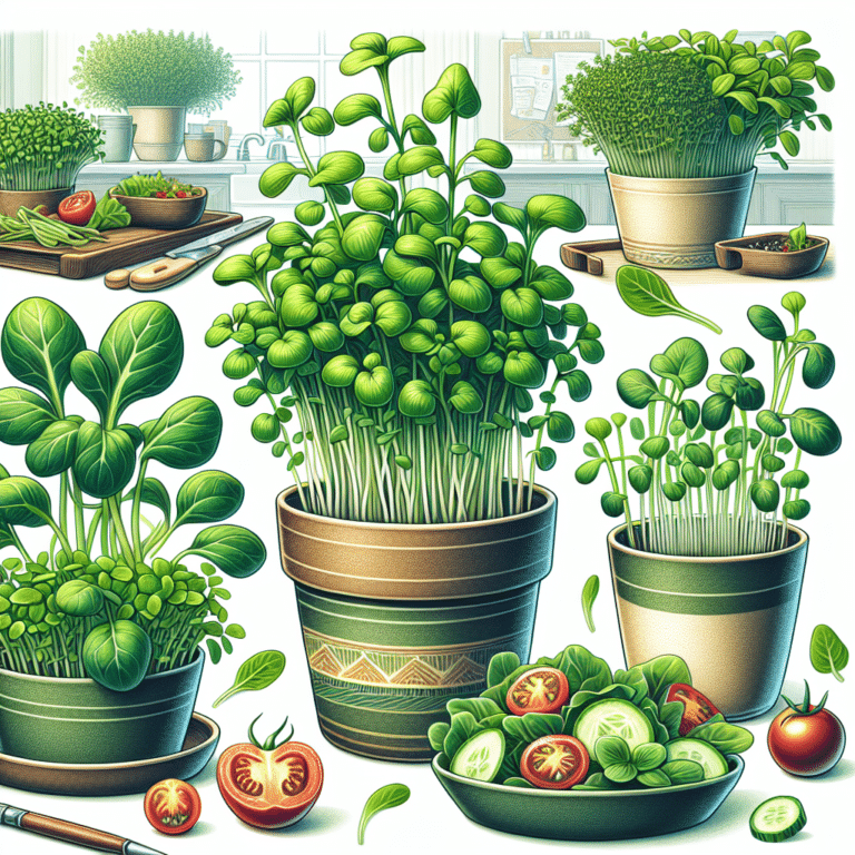 Microgreens for Salads at Home