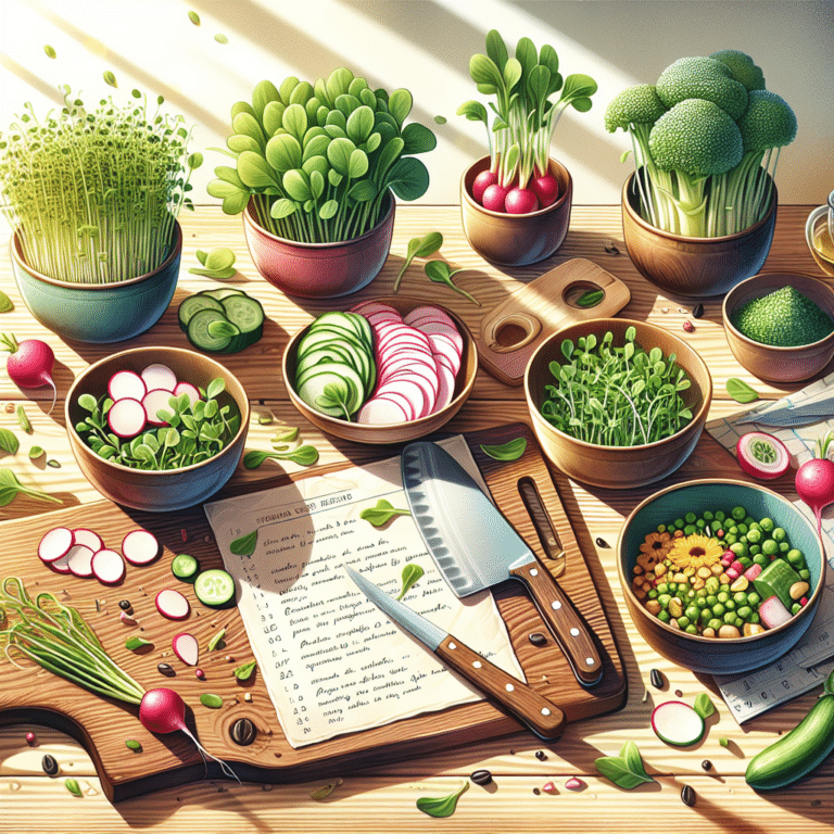Revamp Your Lunch with Easy Microgreen Recipes